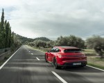 2022 Porsche Taycan GTS Sport Turismo (Color: Carmine Red) Rear Three-Quarter Wallpapers 150x120