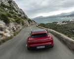 2022 Porsche Taycan GTS Sport Turismo (Color: Carmine Red) Rear Wallpapers 150x120