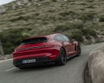 2022 Porsche Taycan GTS Sport Turismo (Color: Carmine Red) Rear Wallpapers 150x120