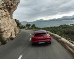 2022 Porsche Taycan GTS Sport Turismo (Color: Carmine Red) Rear Wallpapers 150x120