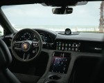 2022 Porsche Taycan GTS Sport Turismo (Color: Mamba Green Metallic) Interior Cockpit Wallpapers 150x120