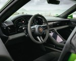 2022 Porsche Taycan GTS Sport Turismo (Color: Mamba Green Metallic) Interior Detail Wallpapers 150x120