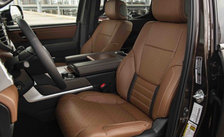 2022 Toyota Tundra 1794 Edition (Color: Smoked Mesquite) Interior Seats Wallpapers 450x275 (7)