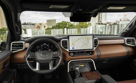 2022 Toyota Tundra 1794 Edition (Color: Smoked Mesquite) Interior Wallpapers 450x275 (10)