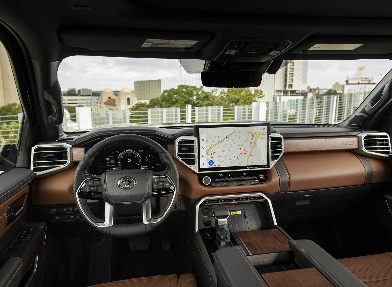 2022 Toyota Tundra 1794 Edition (Color: Smoked Mesquite) Interior Wallpapers (10)