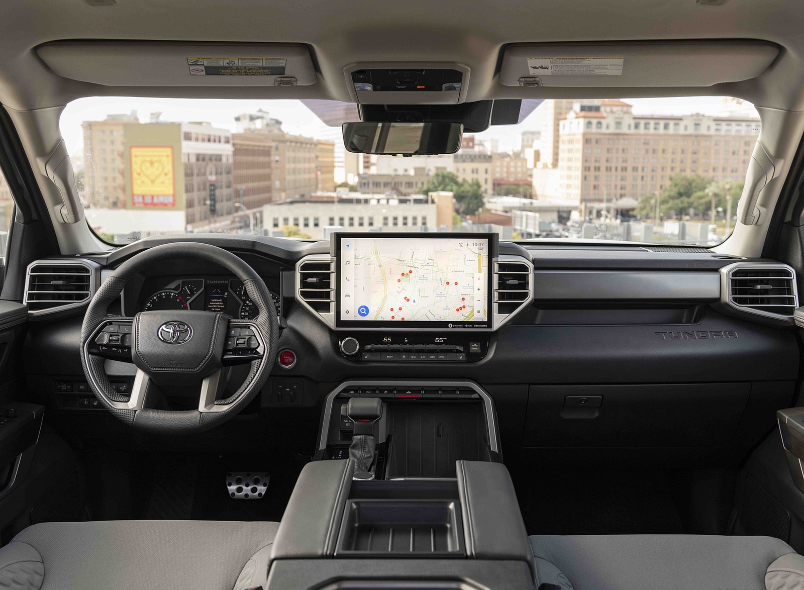 2022 Toyota Tundra SR5 TRD Sport (Color: Lunar Rock) Interior Cockpit Wallpapers #7 of 7