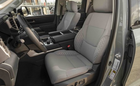 2022 Toyota Tundra SR5 TRD Sport (Color: Lunar Rock) Interior Seats Wallpapers 450x275 (6)