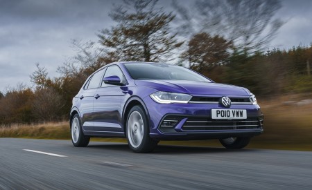 2022 Volkswagen Polo Style (UK-Spec) Front Three-Quarter Wallpapers 450x275 (9)