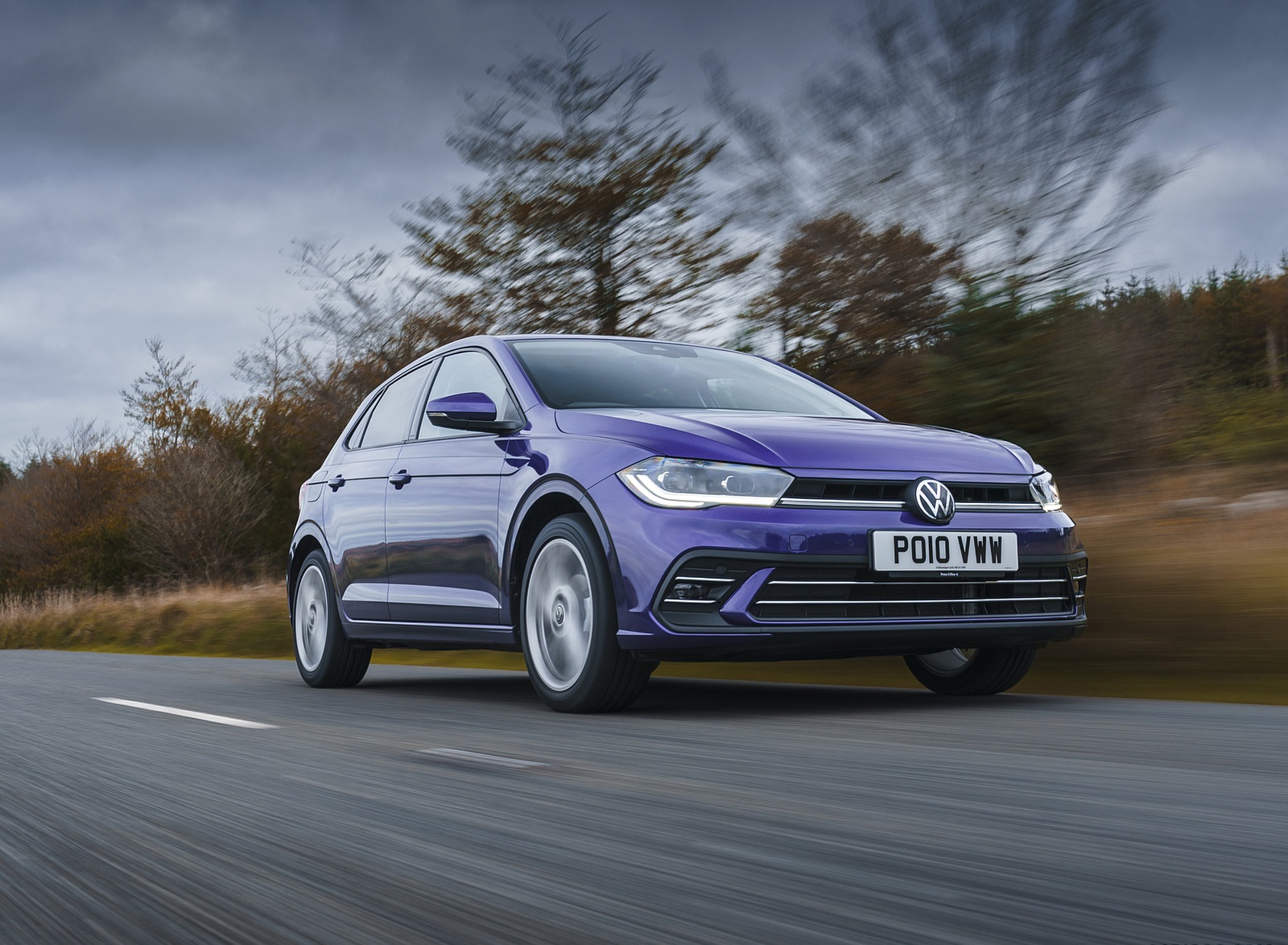 2022 Volkswagen Polo Style (UK-Spec) Front Three-Quarter Wallpapers (9)