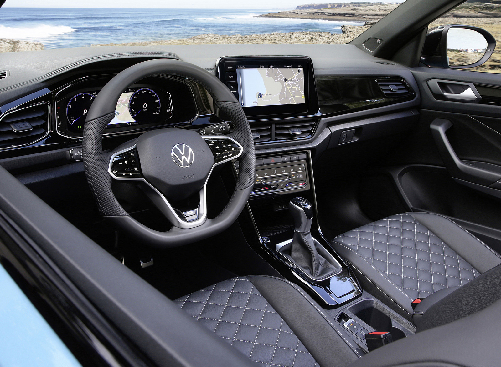 2022 Volkswagen T-Roc Cabriolet Interior Wallpapers #33 of 60