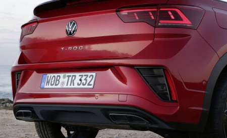2022 Volkswagen T-Roc Cabriolet Rear Wallpapers 450x275 (13)