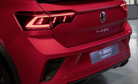 2022 Volkswagen T-Roc Cabriolet Tail Light Wallpapers  450x275 (44)