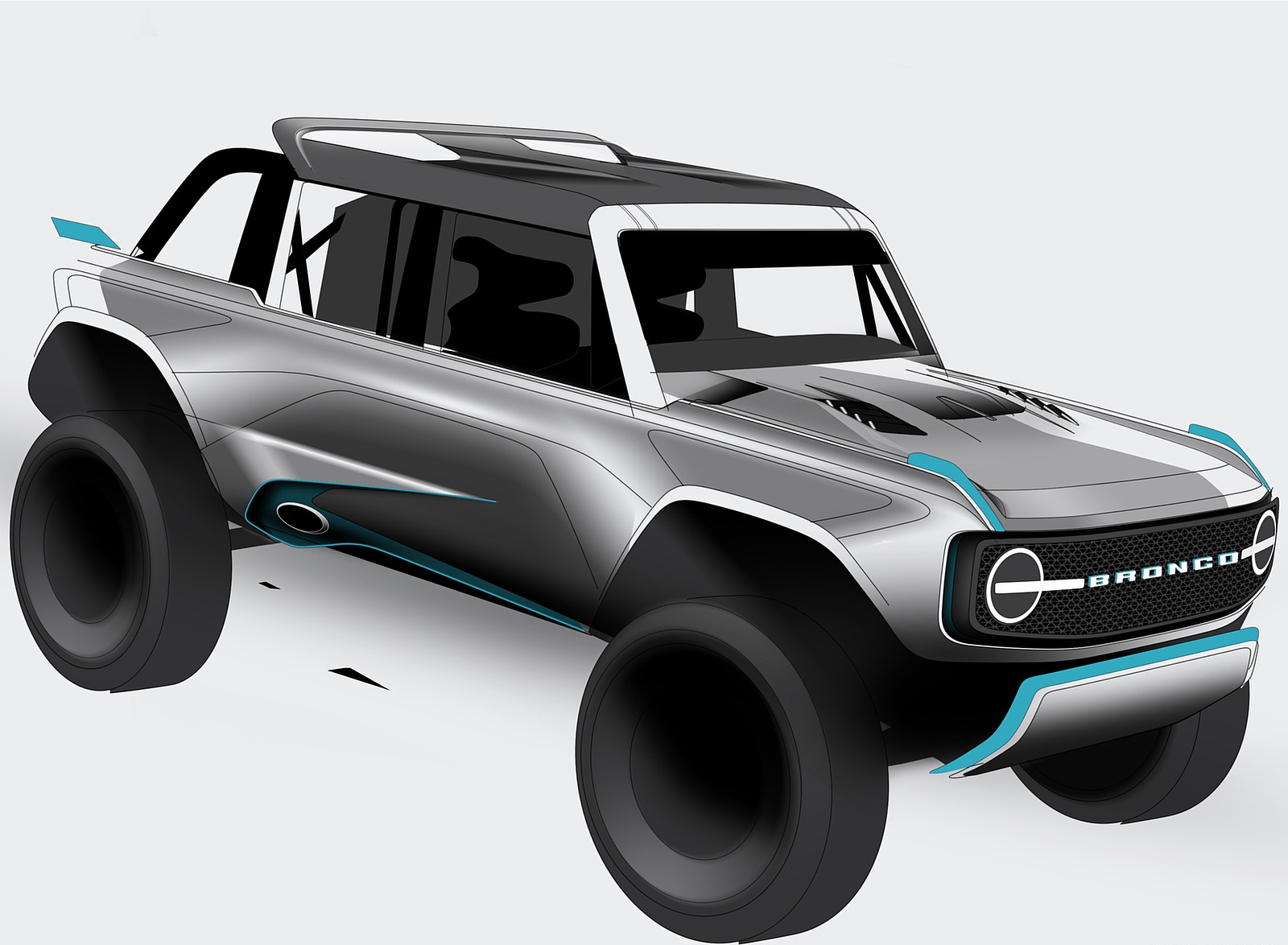 2023 Ford Bronco DR Design Sketch Wallpapers #37 of 44