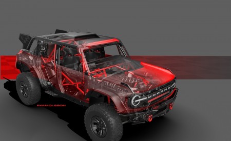 2023 Ford Bronco DR Design Sketch Wallpapers 450x275 (30)