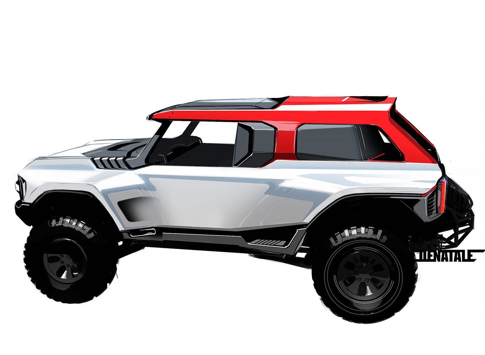 2023 Ford Bronco DR Design Sketch Wallpapers #35 of 44