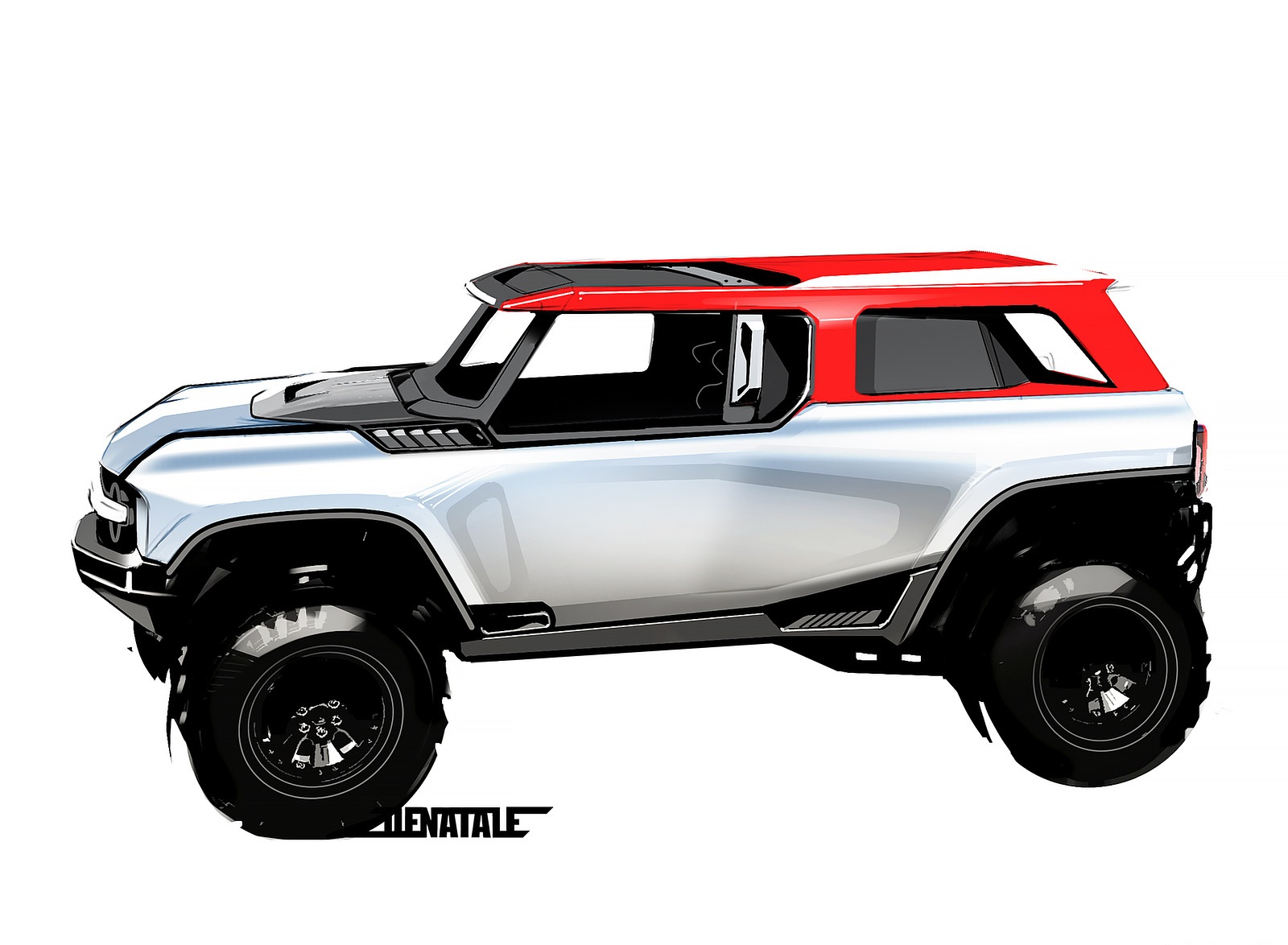 2023 Ford Bronco DR Design Sketch Wallpapers #34 of 44