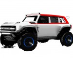 2023 Ford Bronco DR Design Sketch Wallpapers 150x120 (33)