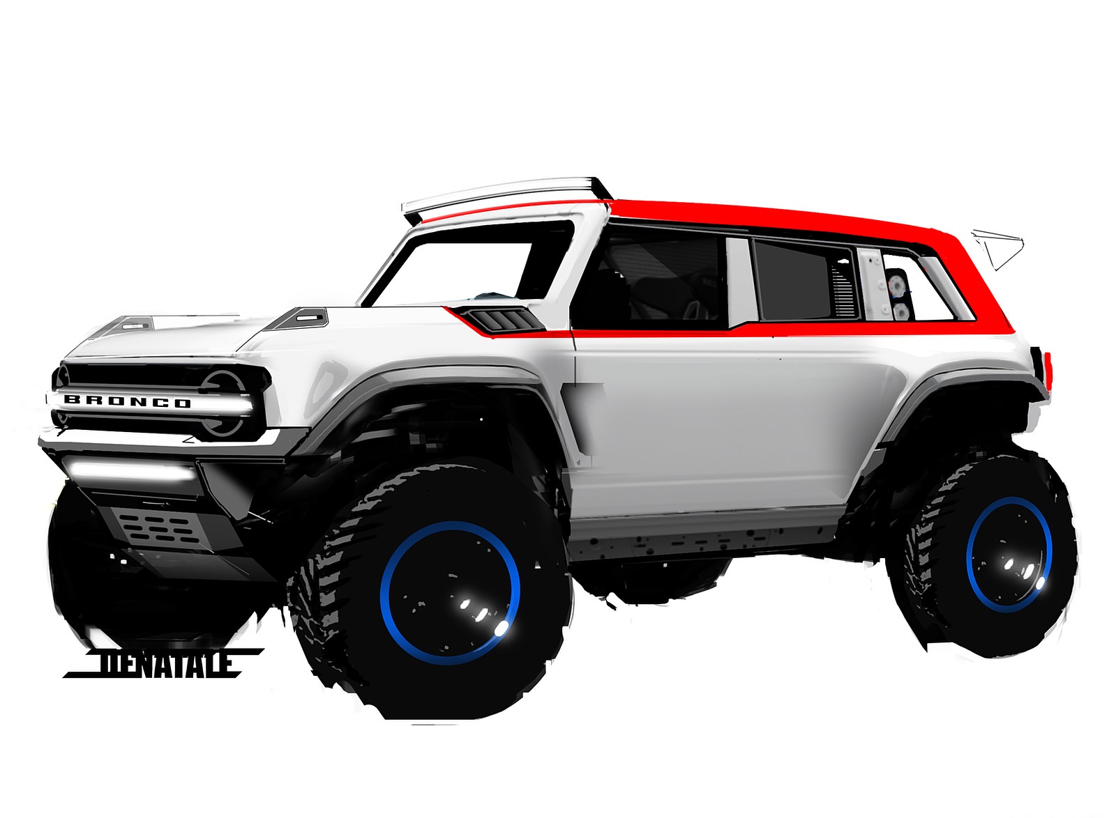 2023 Ford Bronco DR Design Sketch Wallpapers #33 of 44