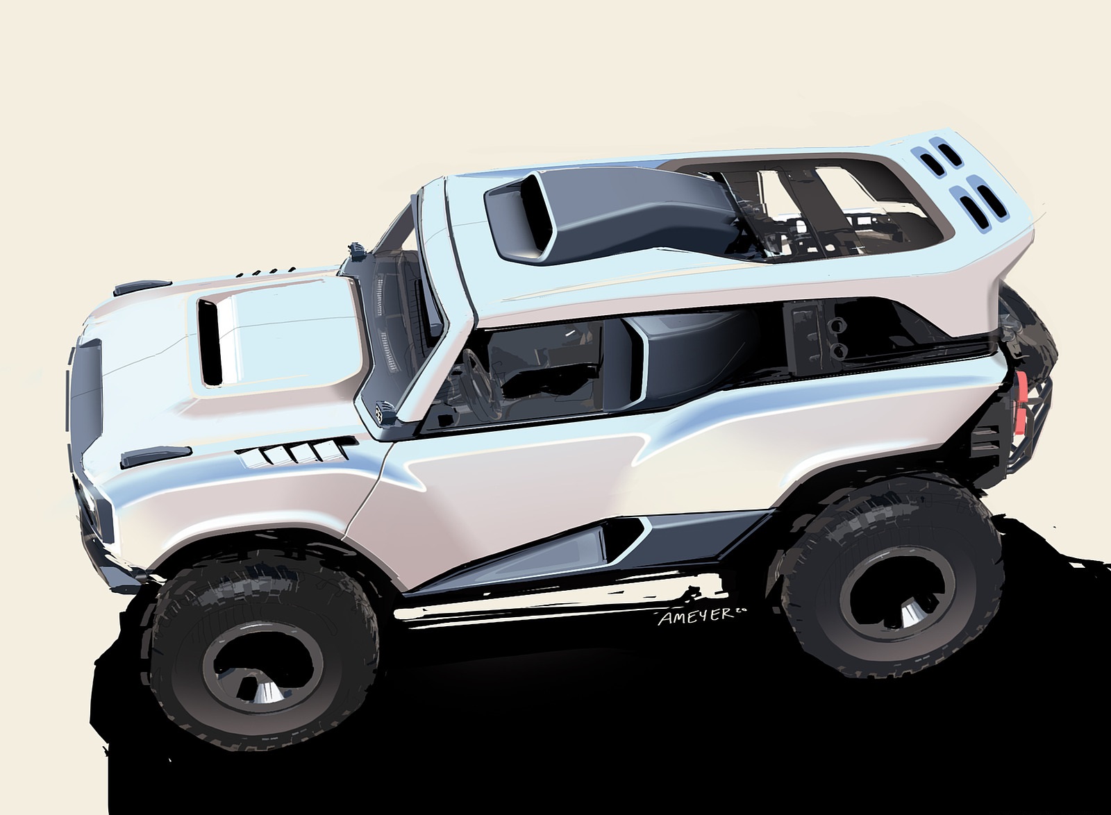 2023 Ford Bronco DR Design Sketch Wallpapers  #40 of 44