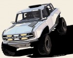 2023 Ford Bronco DR Design Sketch Wallpapers 150x120