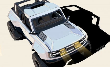 2023 Ford Bronco DR Design Sketch Wallpapers 450x275 (38)