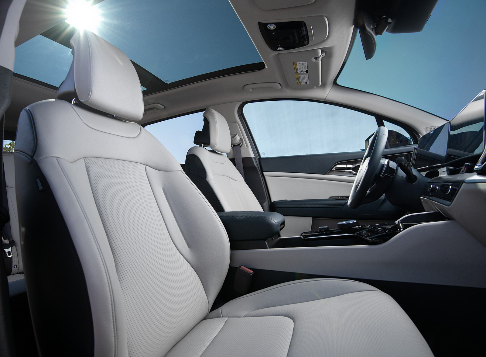 2023 Kia Sportage Hybrid Interior Front Seats Wallpapers #33 of 38