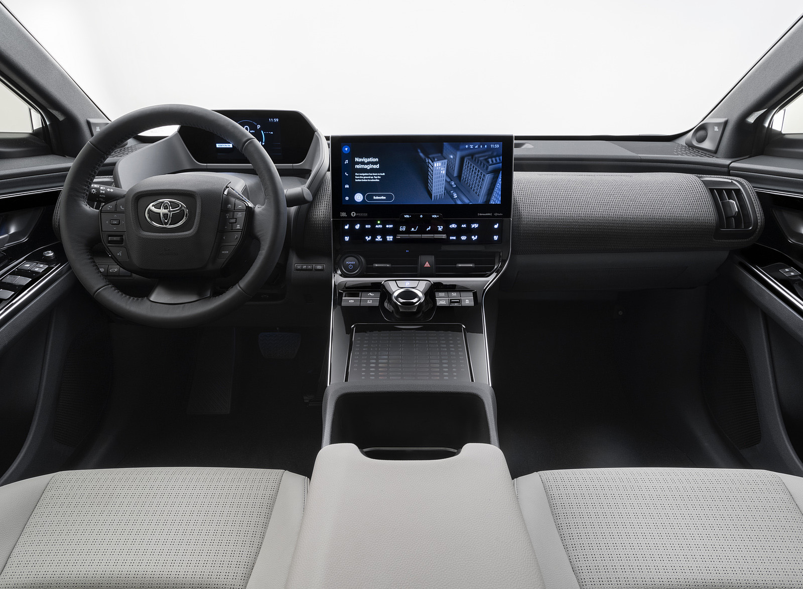 2023 Toyota bZ4X Limited (Color: Heavy Metal; US-Spec) Interior Cockpit Wallpapers #21 of 28