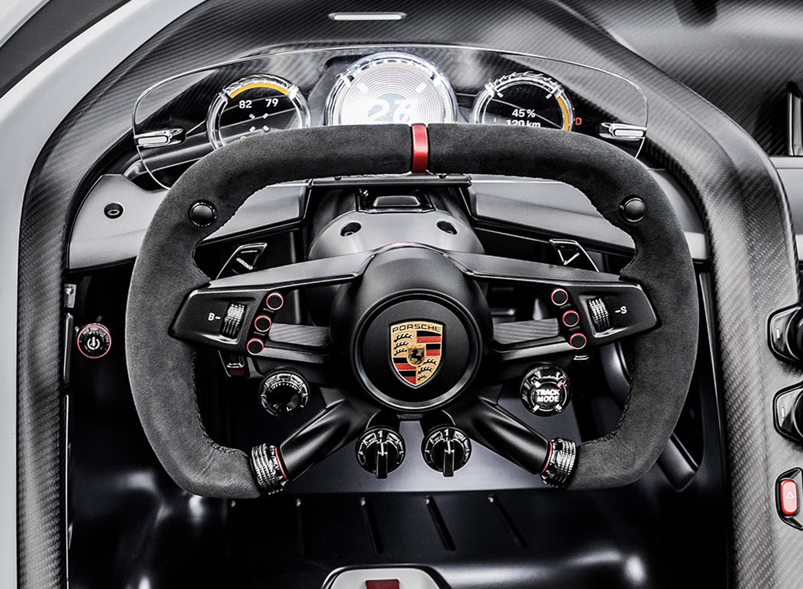 2021 Porsche Vision Gran Turismo Concept Interior Steering Wheel Wallpapers #17 of 25