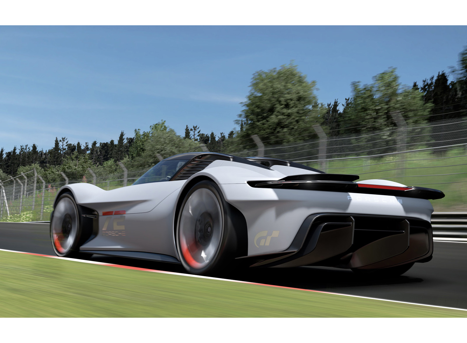 2021 Porsche Vision Gran Turismo Concept Rear Three-Quarter Wallpapers (3)