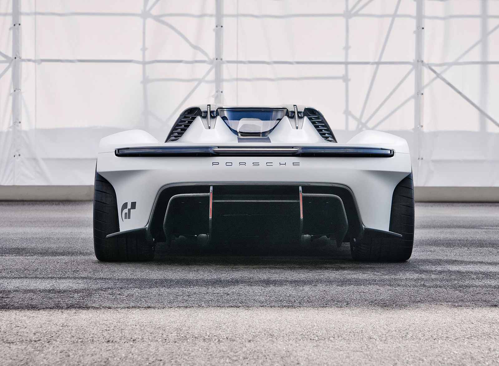 2021 Porsche Vision Gran Turismo Concept Rear Wallpapers (8)