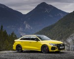 2022 Audi RS 3 Saloon Launch Edition (UK-Spec) Front Three-Quarter Wallpapers 150x120