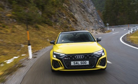 2022 Audi RS 3 Saloon Launch Edition (UK-Spec) Front Wallpapers 450x275 (4)