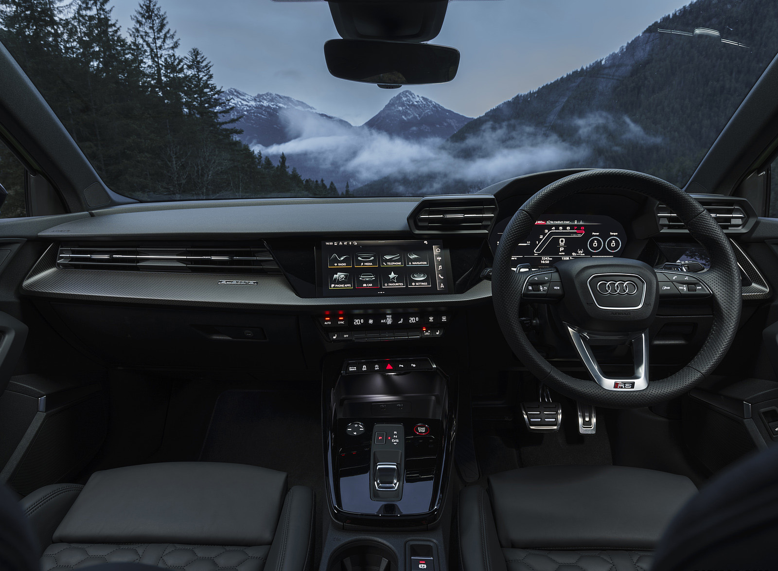 2022 Audi RS 3 Saloon Launch Edition (UK-Spec) Interior Cockpit Wallpapers #70 of 74