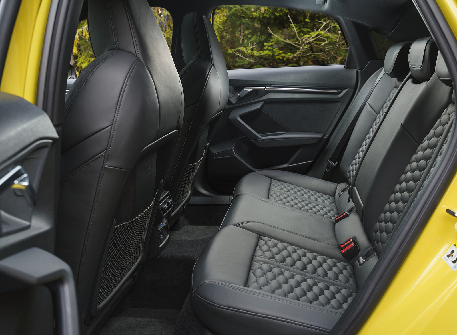 2022 Audi RS 3 Saloon Launch Edition (UK-Spec) Interior Rear Seats Wallpapers #71 of 74