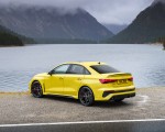 2022 Audi RS 3 Saloon Launch Edition (UK-Spec) Rear Three-Quarter Wallpapers 150x120