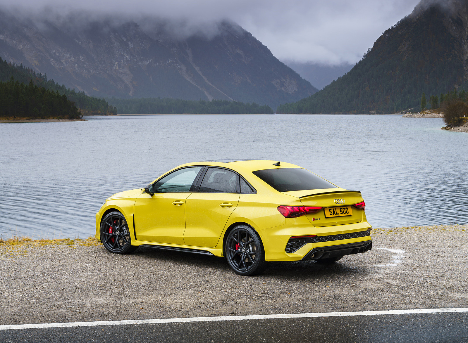 2022 Audi RS 3 Saloon Launch Edition (UK-Spec) Rear Three-Quarter Wallpapers #39 of 74