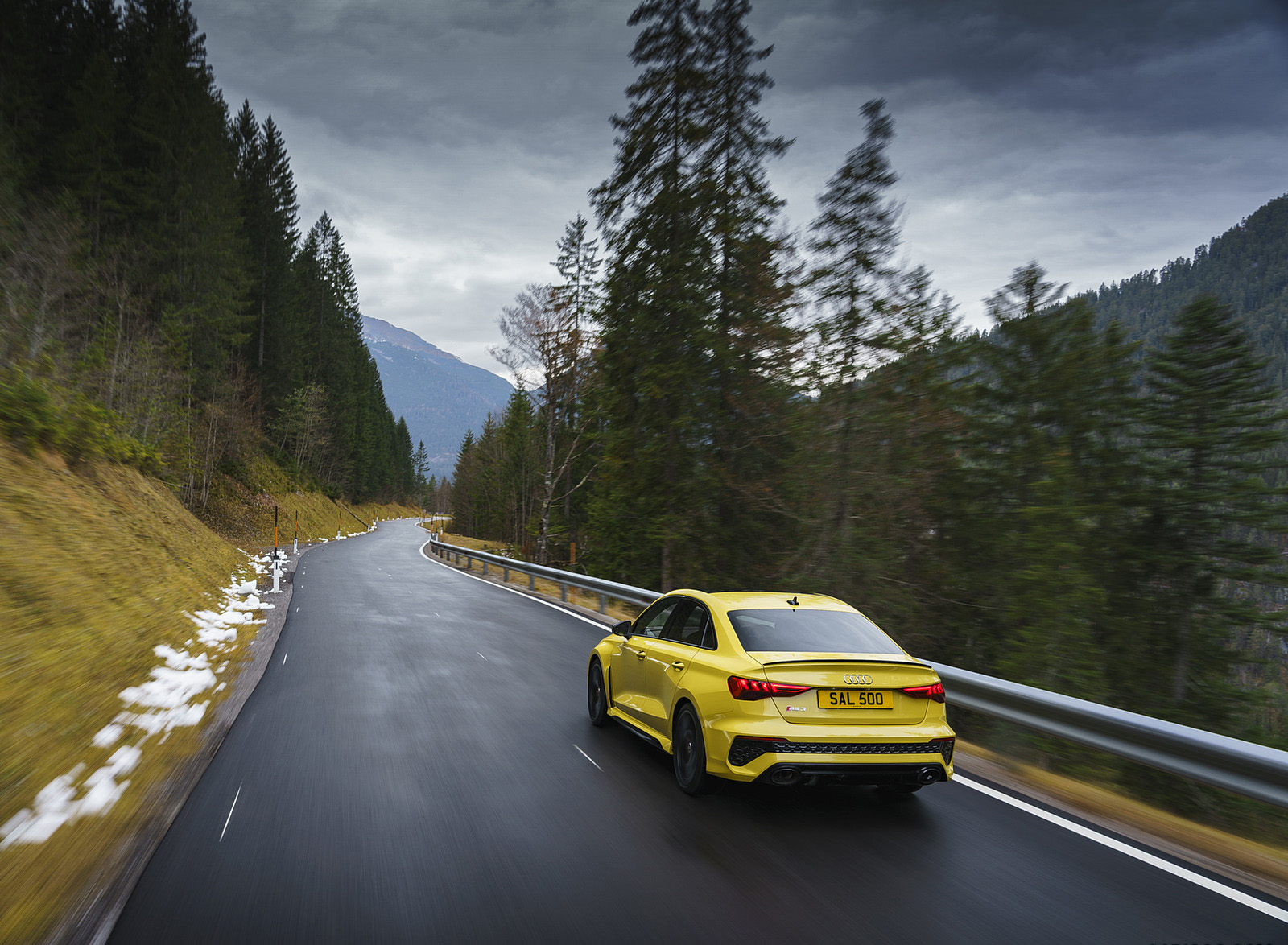 2022 Audi RS 3 Saloon Launch Edition (UK-Spec) Rear Three-Quarter Wallpapers #12 of 74