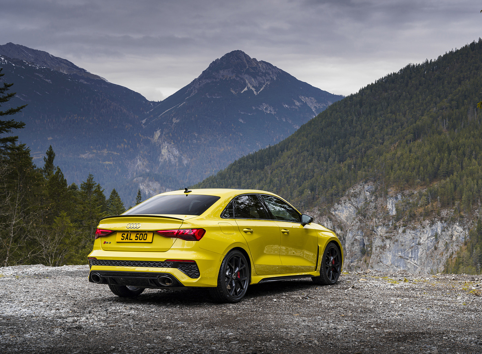 2022 Audi RS 3 Saloon Launch Edition (UK-Spec) Rear Three-Quarter Wallpapers #46 of 74
