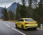 2022 Audi RS 3 Saloon Launch Edition (UK-Spec) Rear Three-Quarter Wallpapers 150x120