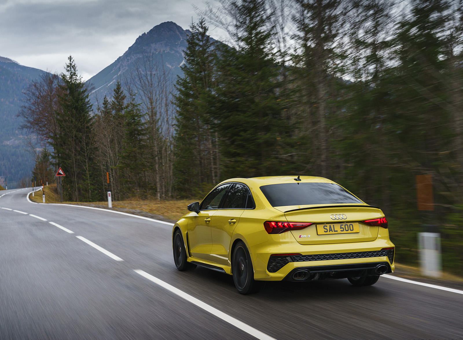 2022 Audi RS 3 Saloon Launch Edition (UK-Spec) Rear Three-Quarter Wallpapers #21 of 74