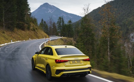 2022 Audi RS 3 Saloon Launch Edition (UK-Spec) Rear Three-Quarter Wallpapers 450x275 (5)