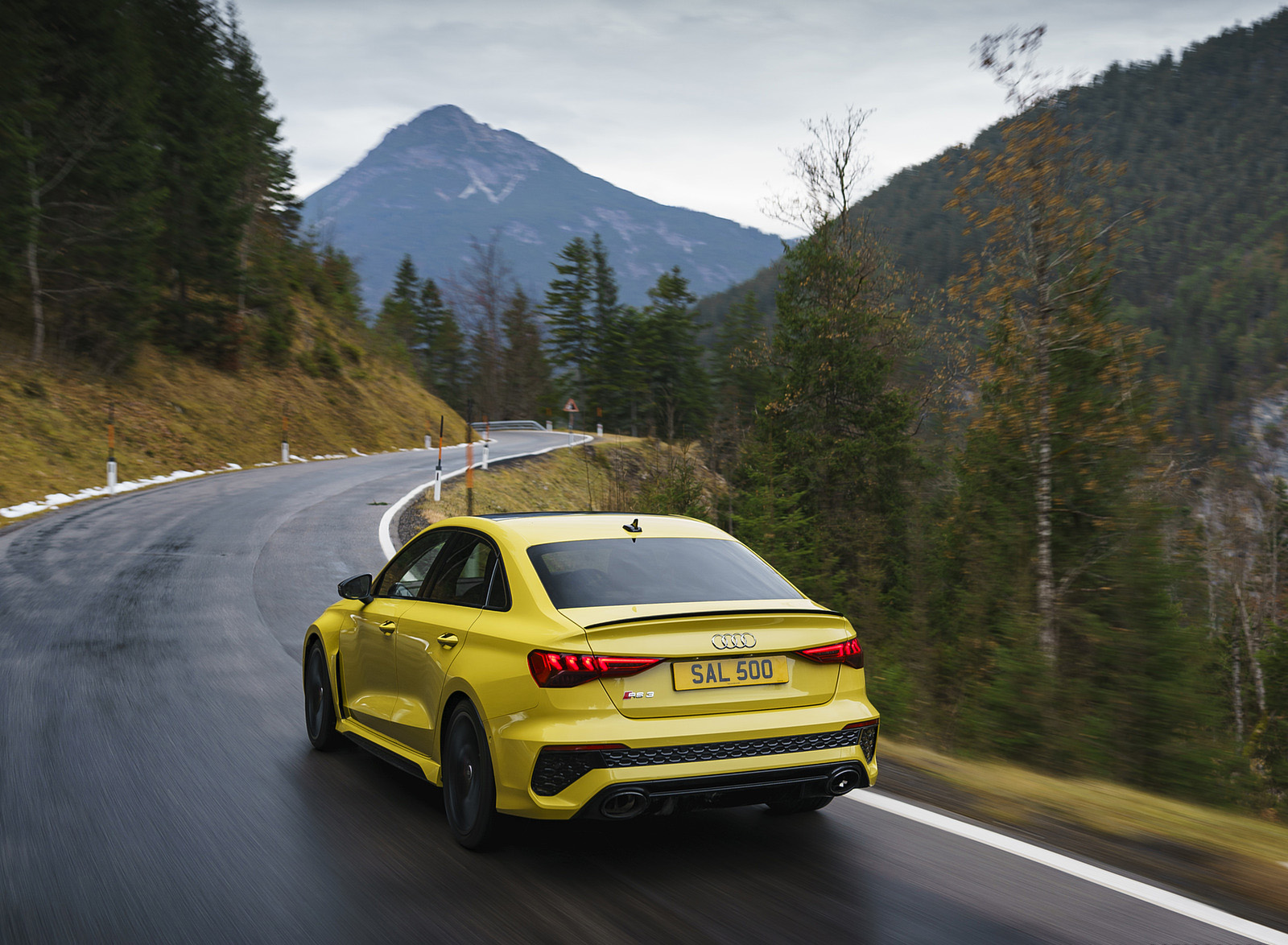 2022 Audi RS 3 Saloon Launch Edition (UK-Spec) Rear Three-Quarter Wallpapers #5 of 74