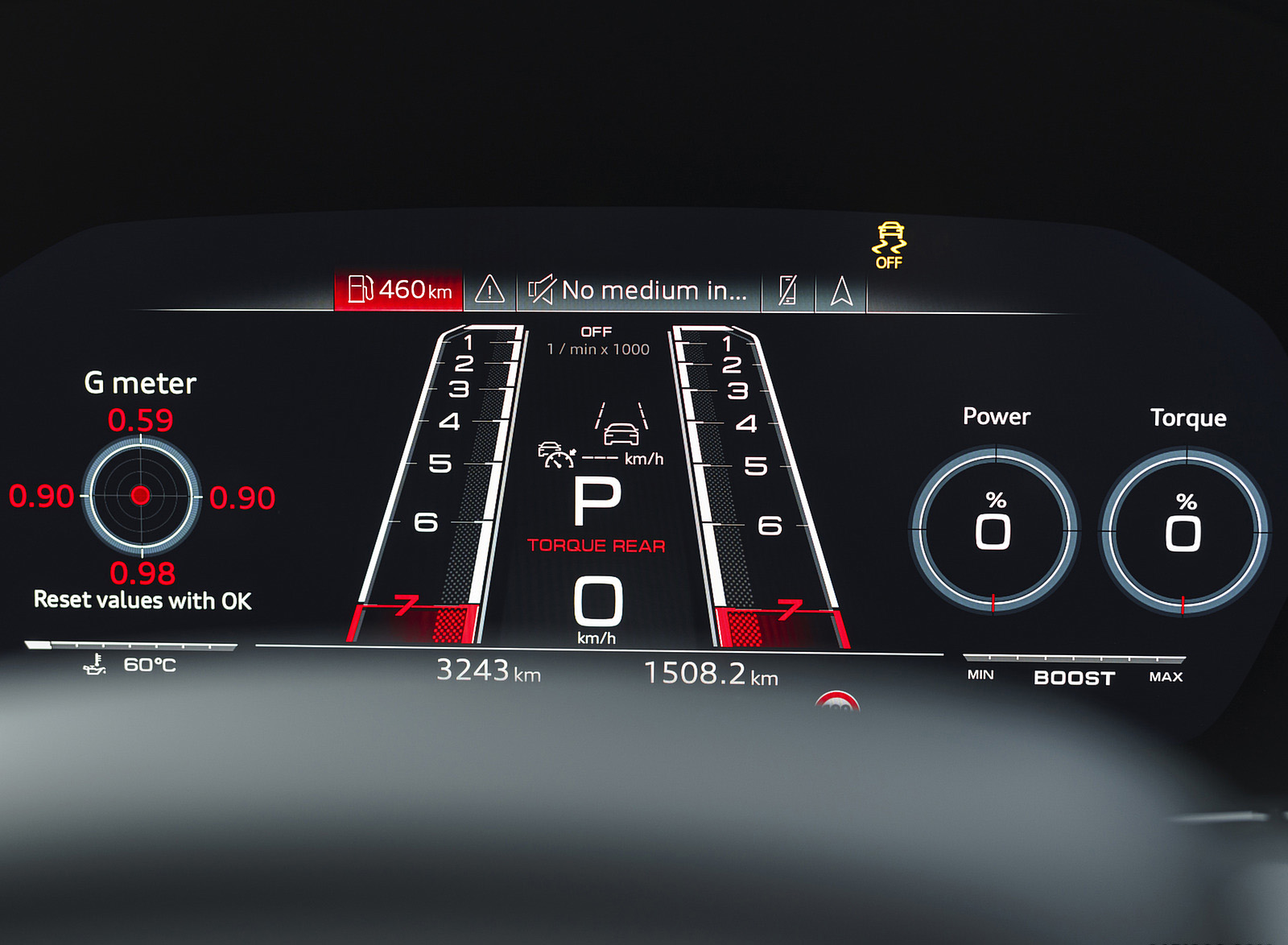 2022 Audi RS 3 Sportback Launch Edition (UK-Spec) Digital Instrument Cluster Wallpapers #92 of 115