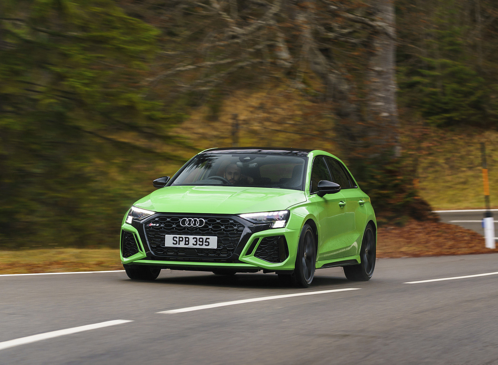 2022 Audi RS 3 Sportback Launch Edition (UK-Spec) Front Three-Quarter Wallpapers (2)