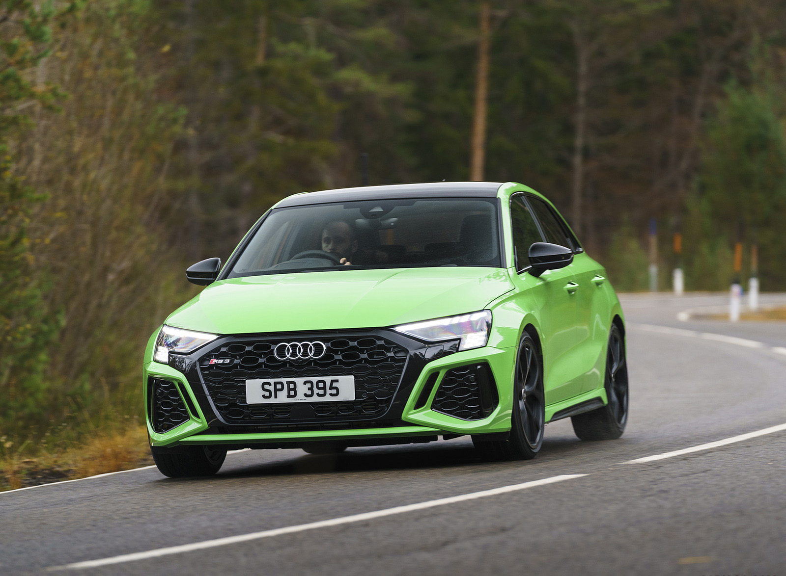 2022 Audi RS 3 Sportback Launch Edition (UK-Spec) Front Wallpapers (1)
