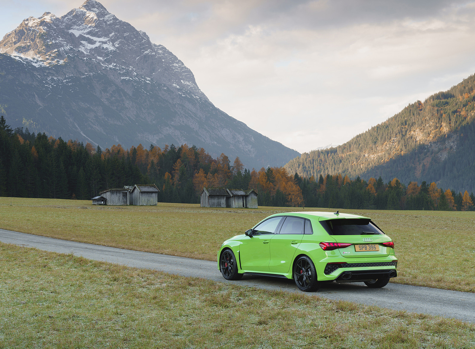 2022 Audi RS 3 Sportback Launch Edition (UK-Spec) Rear Three-Quarter Wallpapers #53 of 115