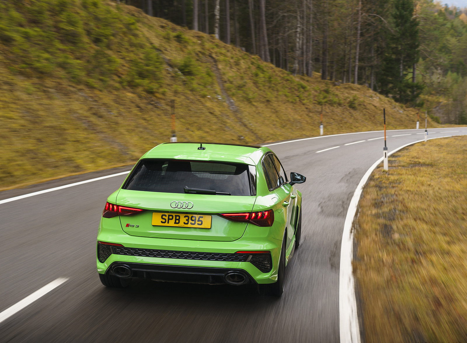 2022 Audi RS 3 Sportback Launch Edition (UK-Spec) Rear Wallpapers #21 of 115