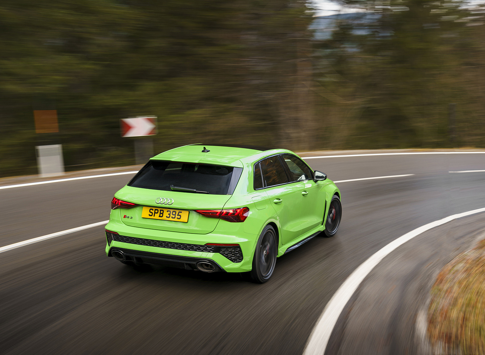 2022 Audi RS 3 Sportback Launch Edition (UK-Spec) Rear Wallpapers #23 of 115