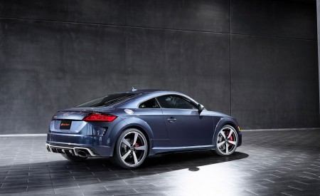 2022 Audi TT RS Heritage Edition (Color: Helios Blue) Rear Three-Quarter Wallpapers 450x275 (8)