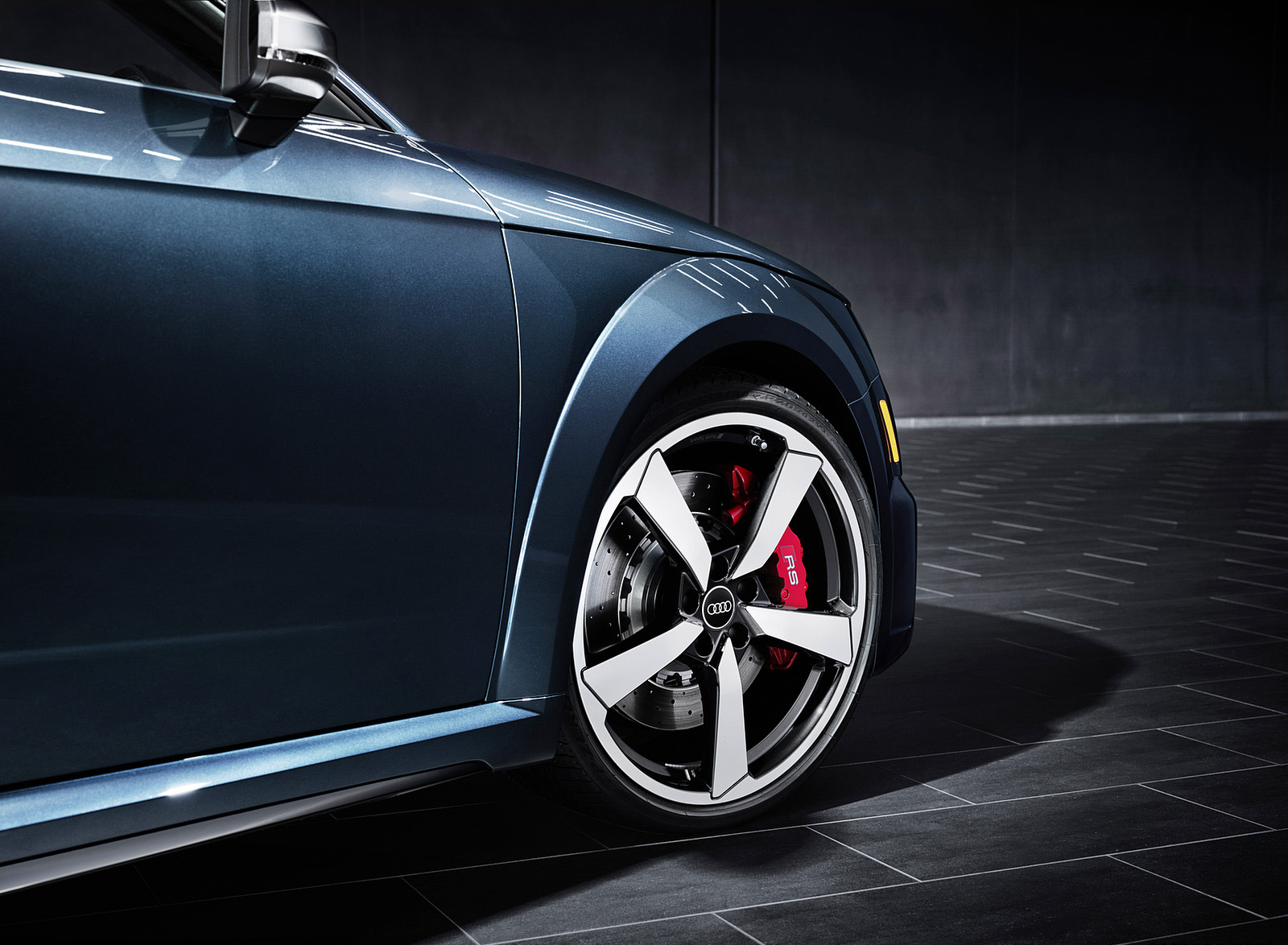2022 Audi TT RS Heritage Edition (Color: Helios Blue) Wheel Wallpapers (9)